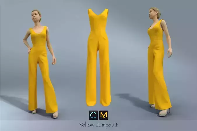 Yellow Jumpsuit