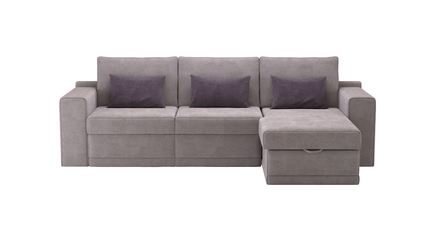 Corner Sofa Berlin 3D model_2