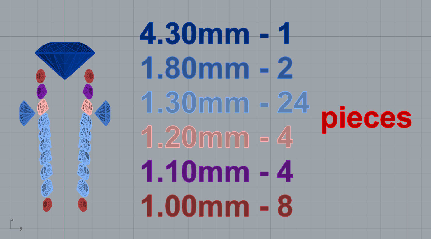  Engagement ring N - 196 3D print model_11