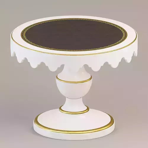  Round center table 3D model