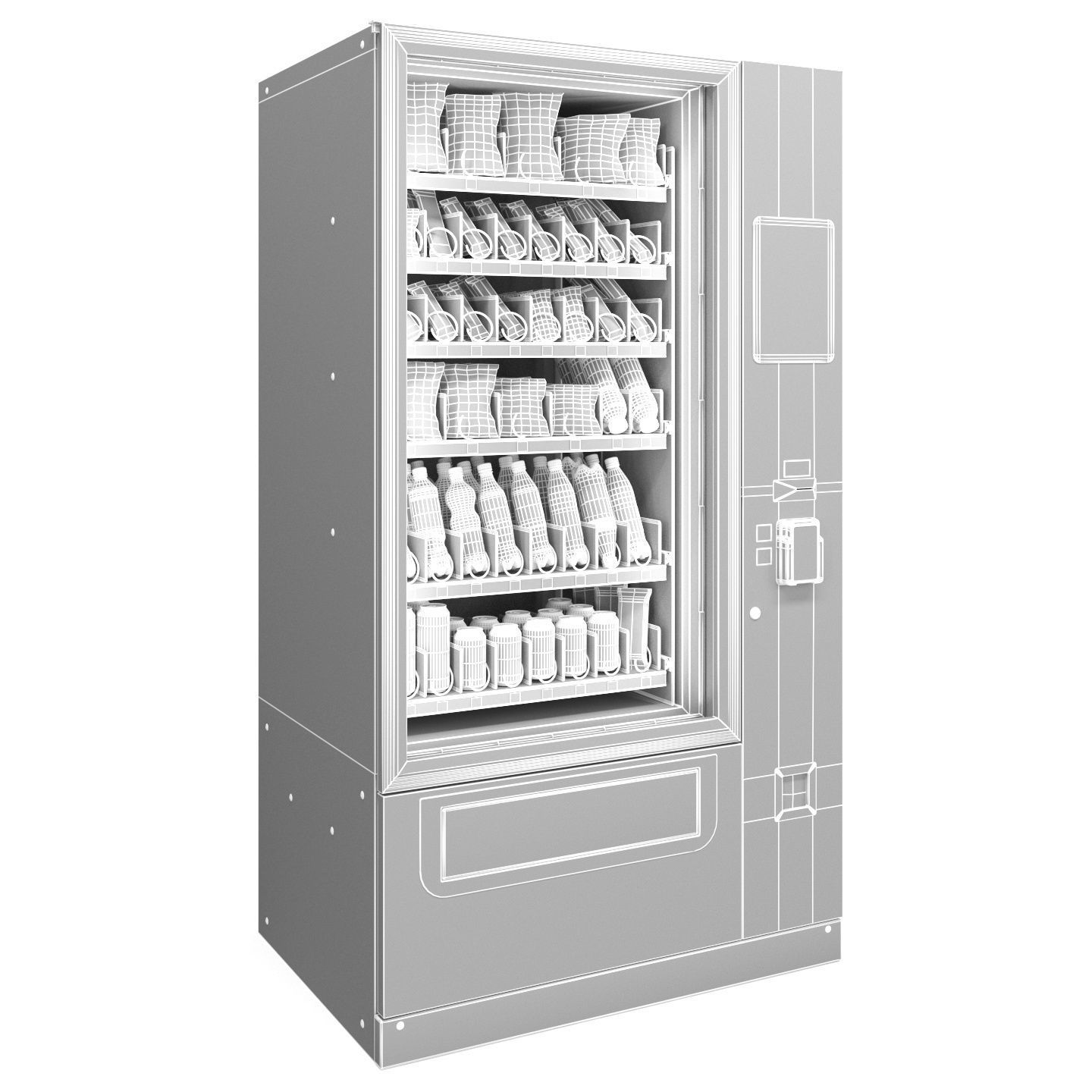 Unicum Rosso Foodbox TOUCH TO GO  3D model_15