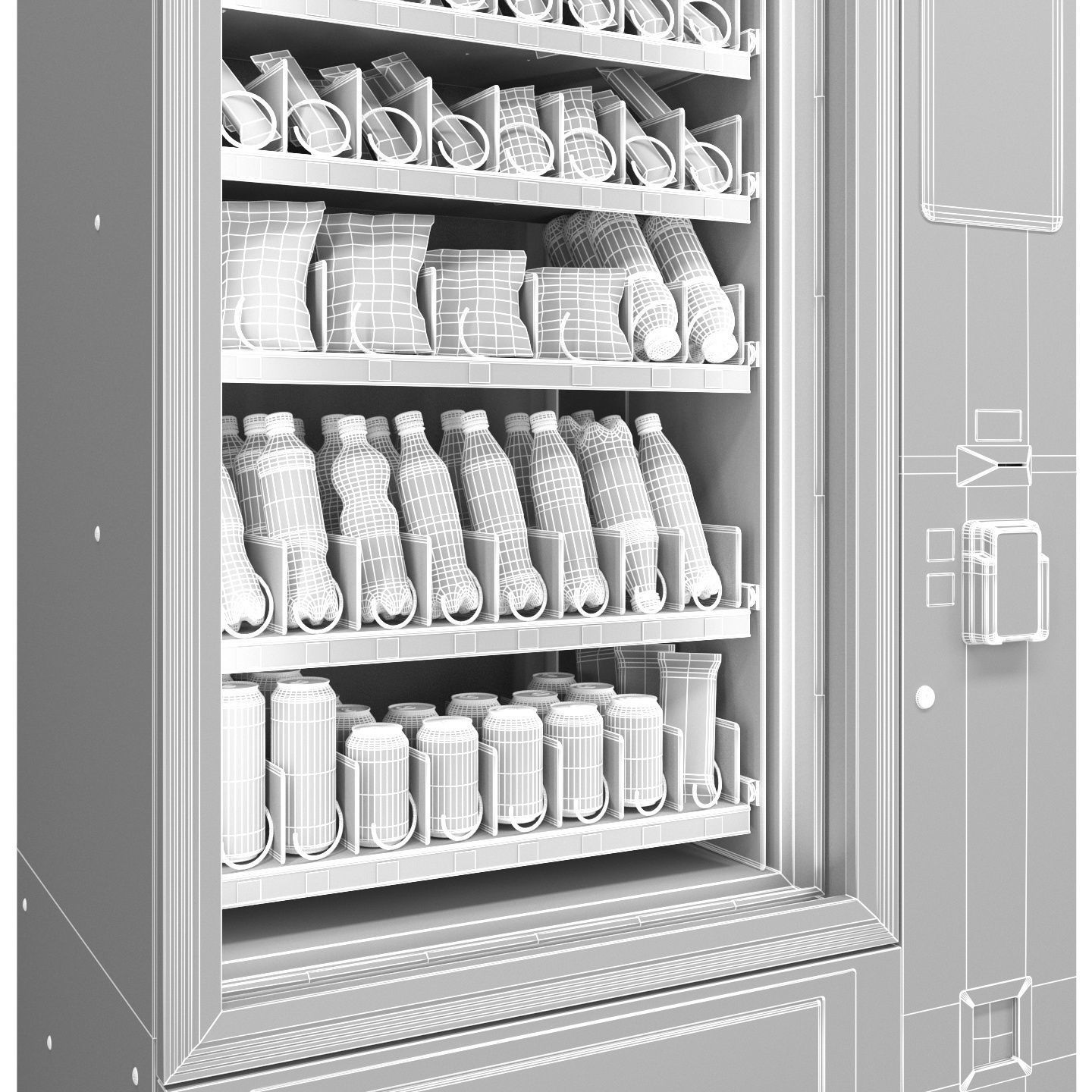 Unicum Rosso Foodbox TOUCH TO GO  3D model_17