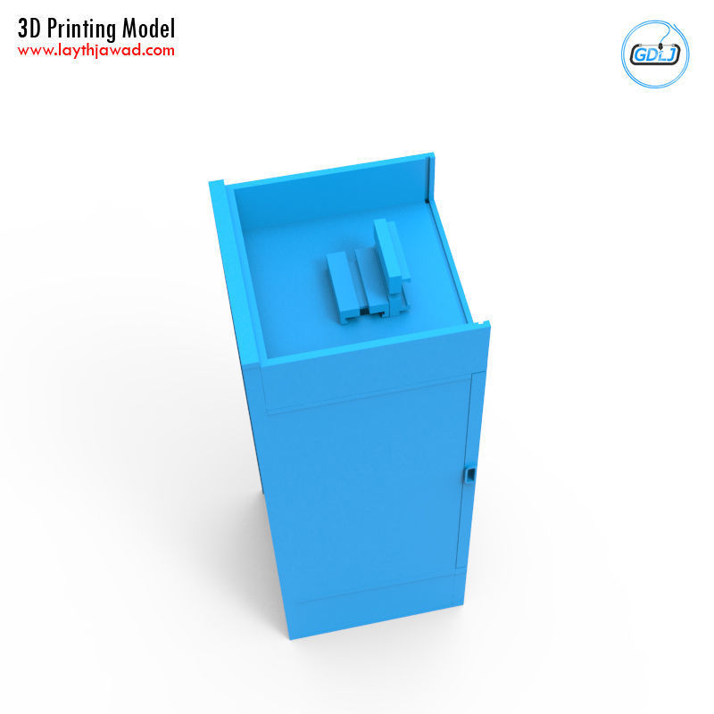 Cold Drink Cooler 3D print model_4
