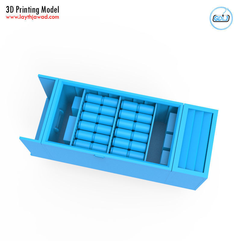 Cold Drink Cooler 3D print model_2