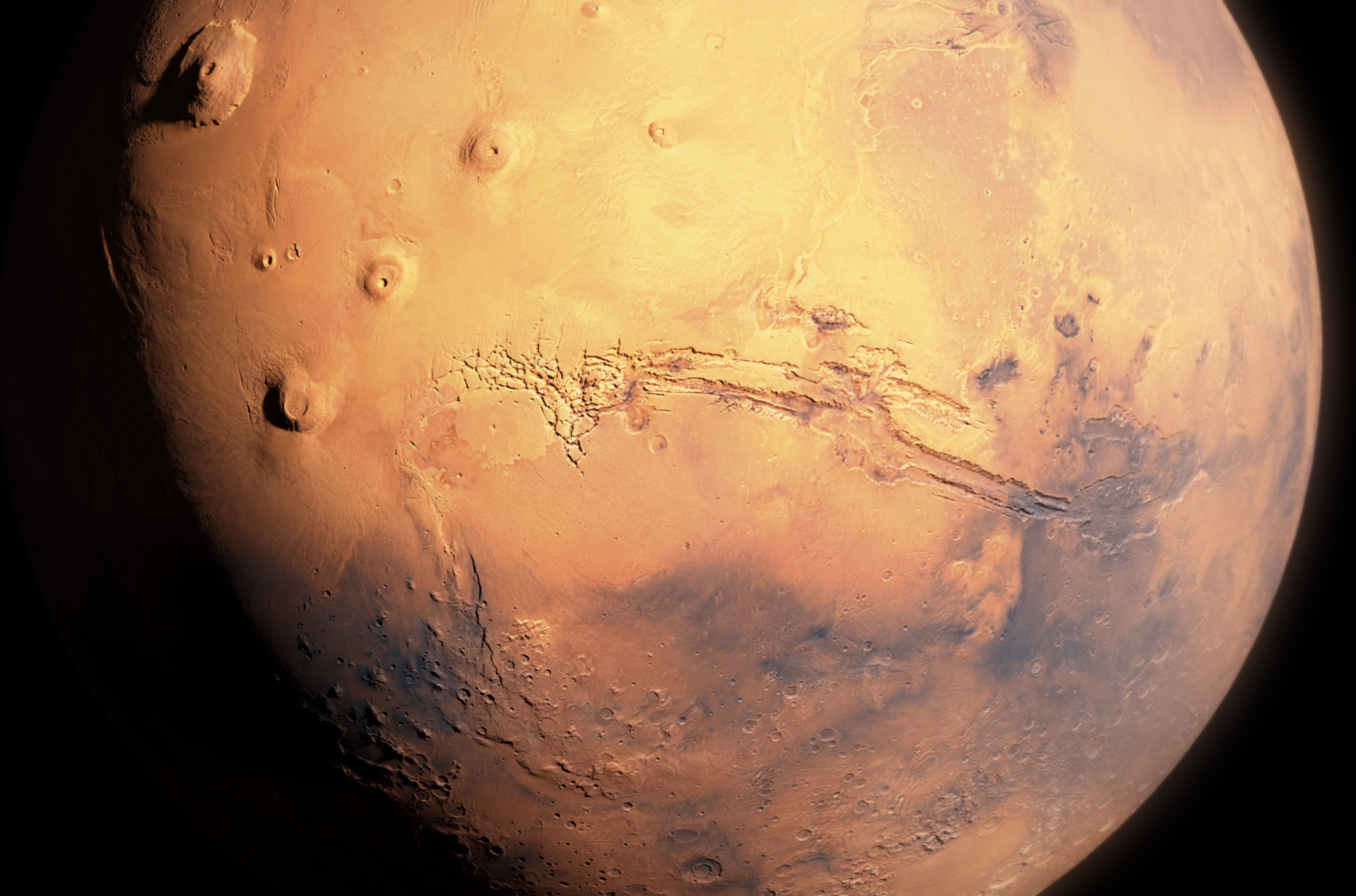 Earth Moon Mars 3D model_21