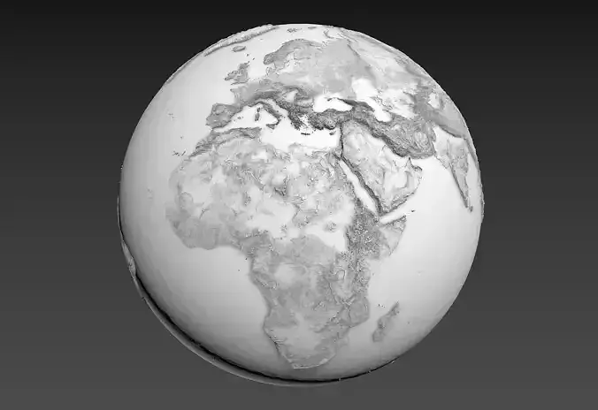 Earth Moon Mars 3D model