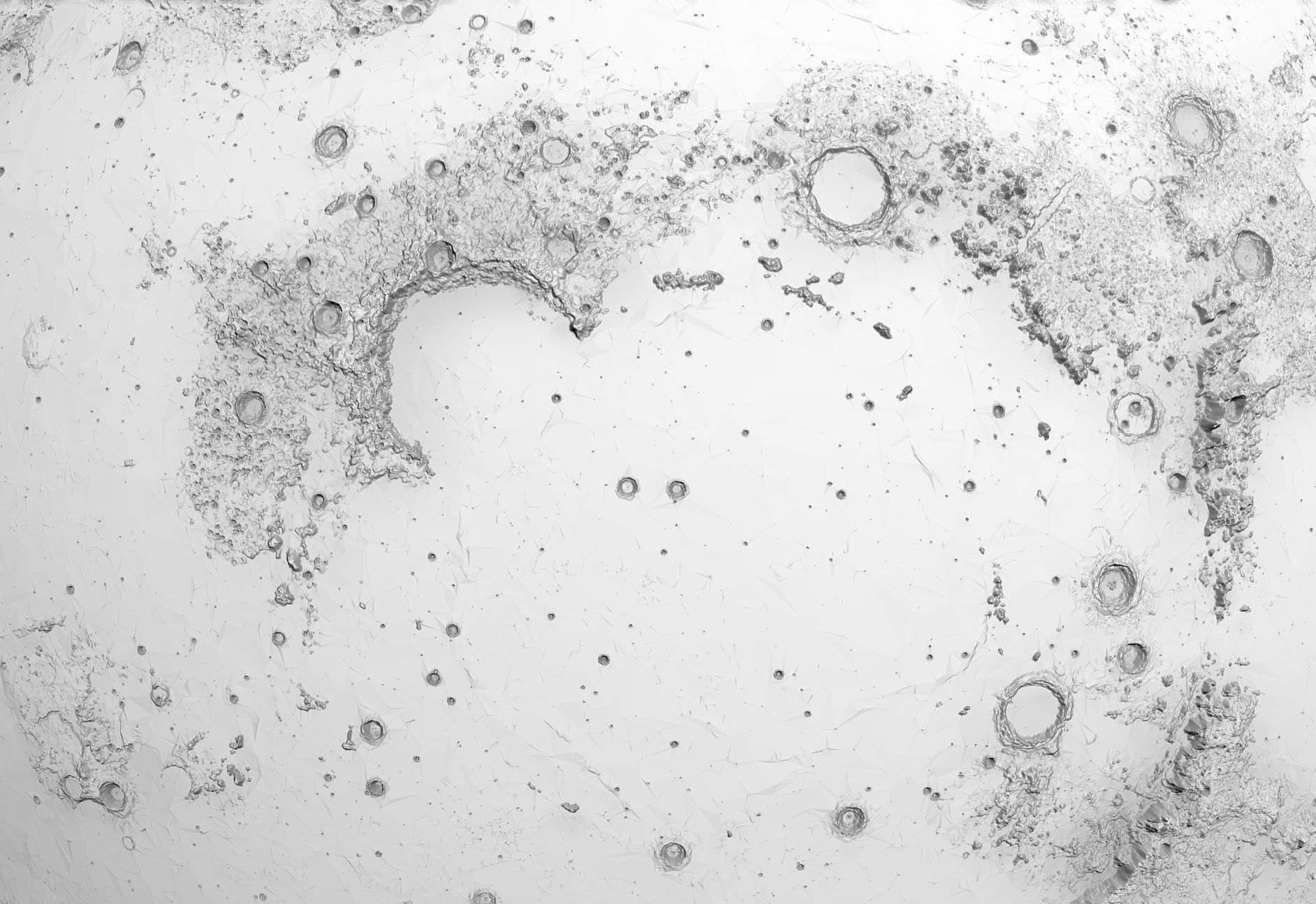 Earth Moon Mars 3D model_14