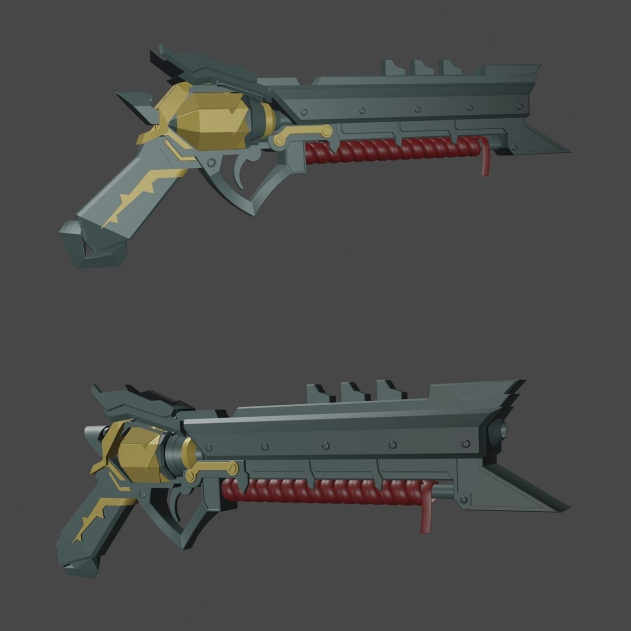 Samira full kit  League of Legends cosplay 3d print 3D print model_5