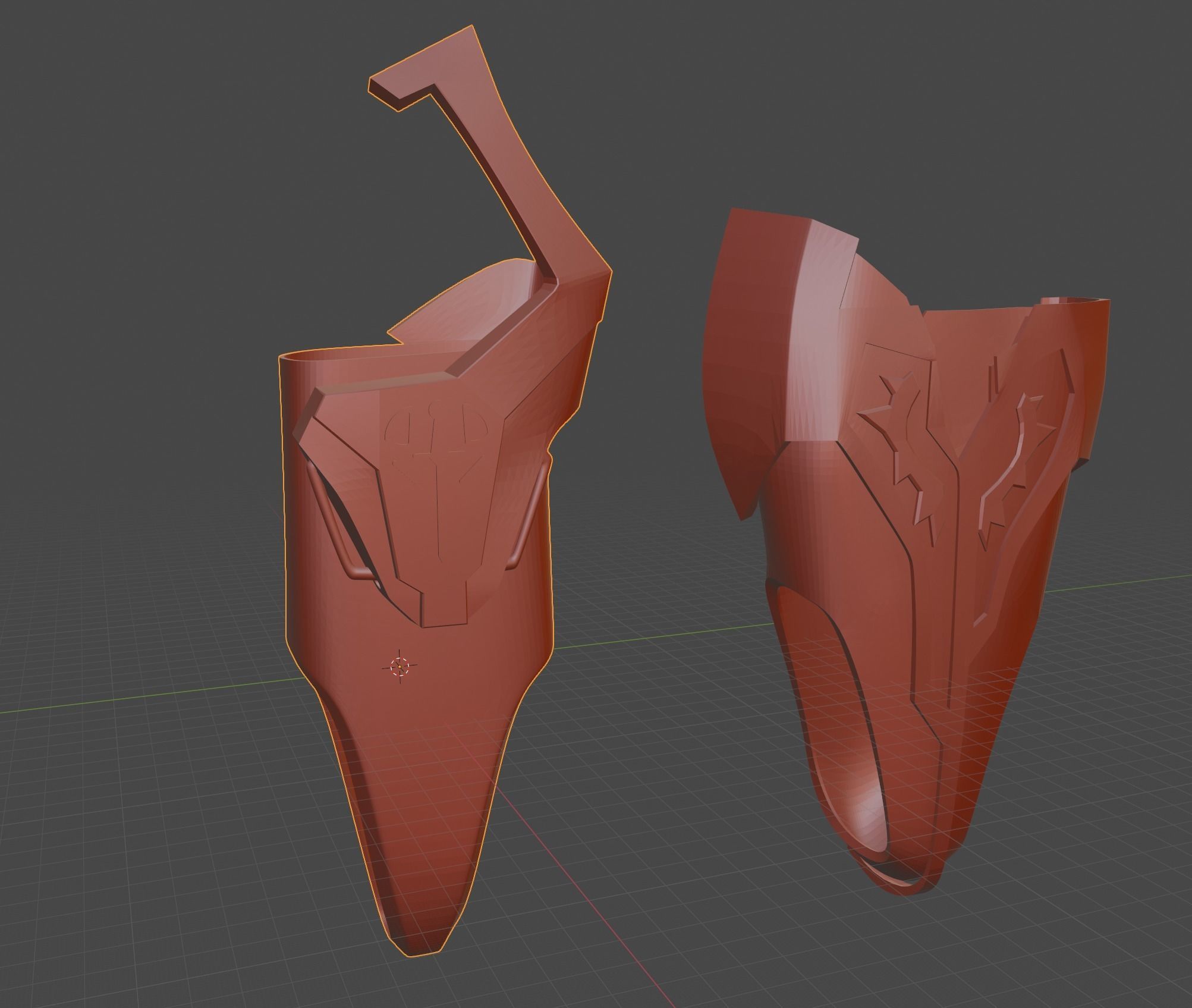 Samira full kit  League of Legends cosplay 3d print 3D print model_6