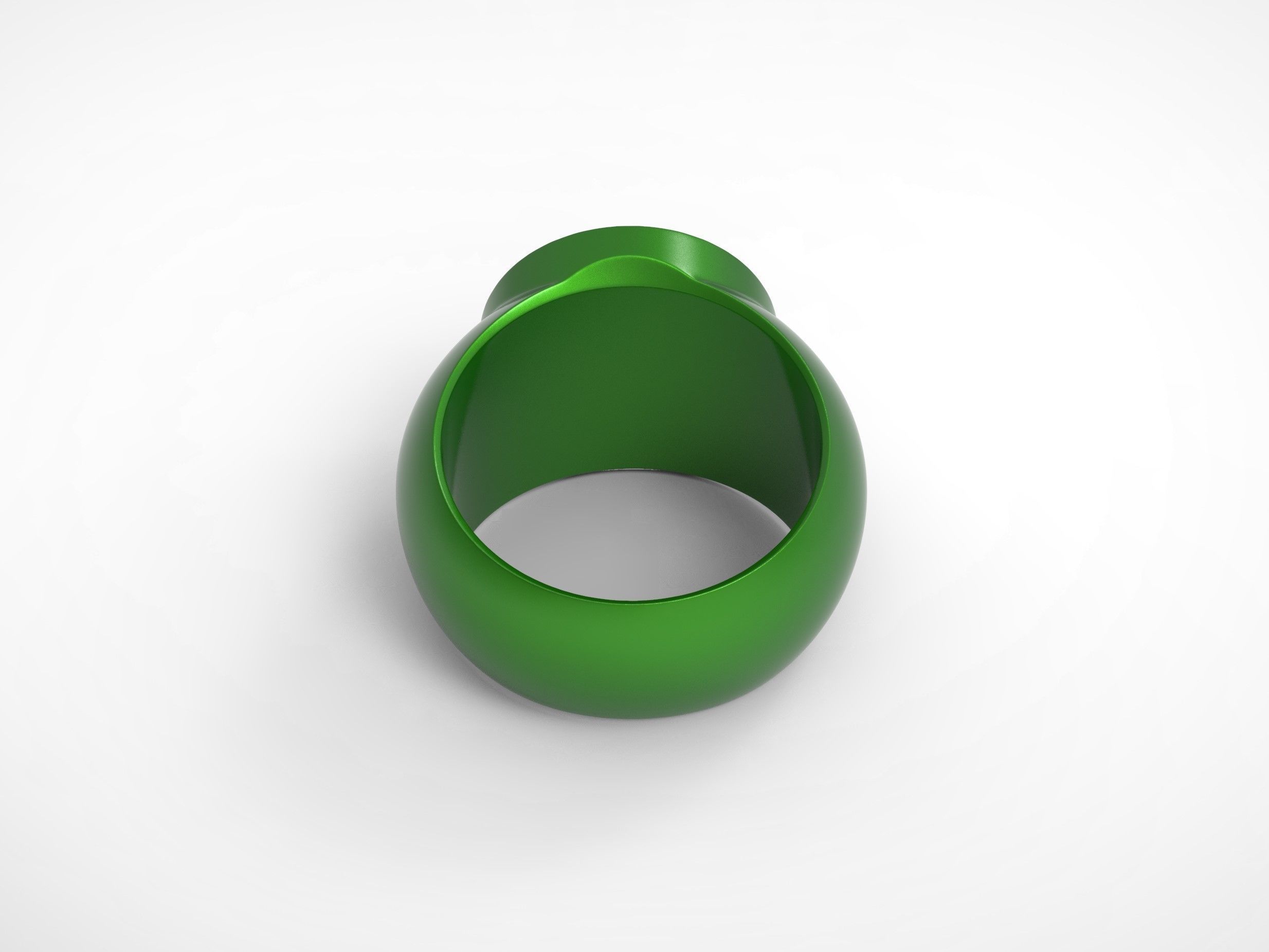 Green Lantern Ring 3D print model_7