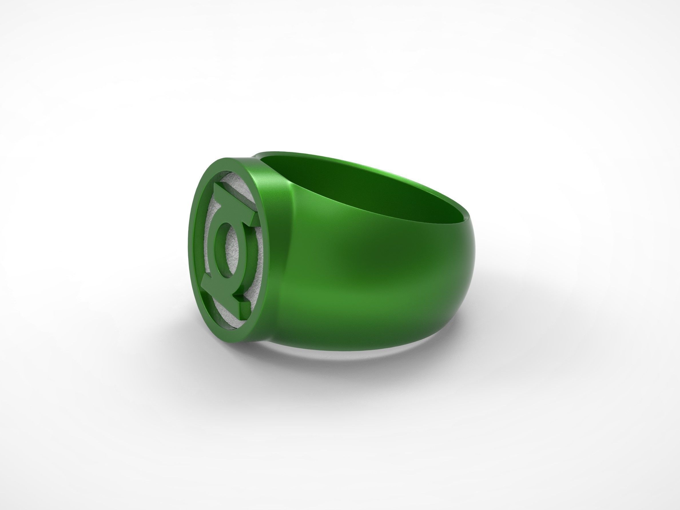 Green Lantern Ring 3D print model_9