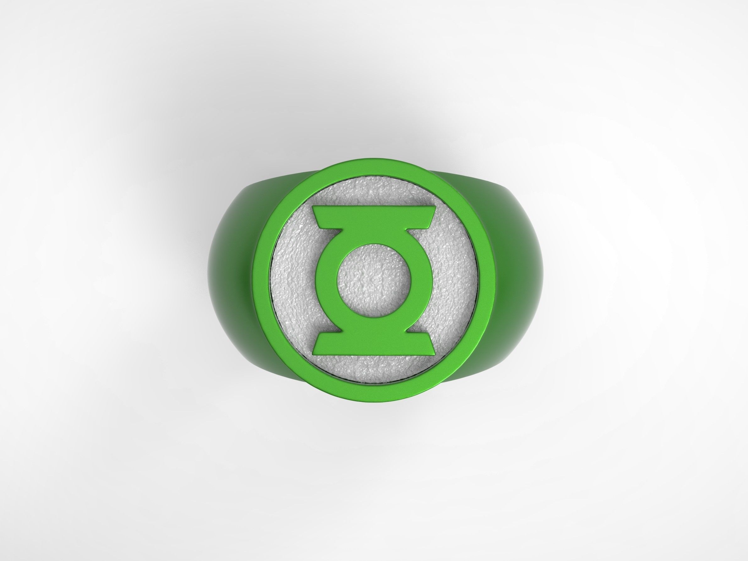 Green Lantern Ring 3D print model_6