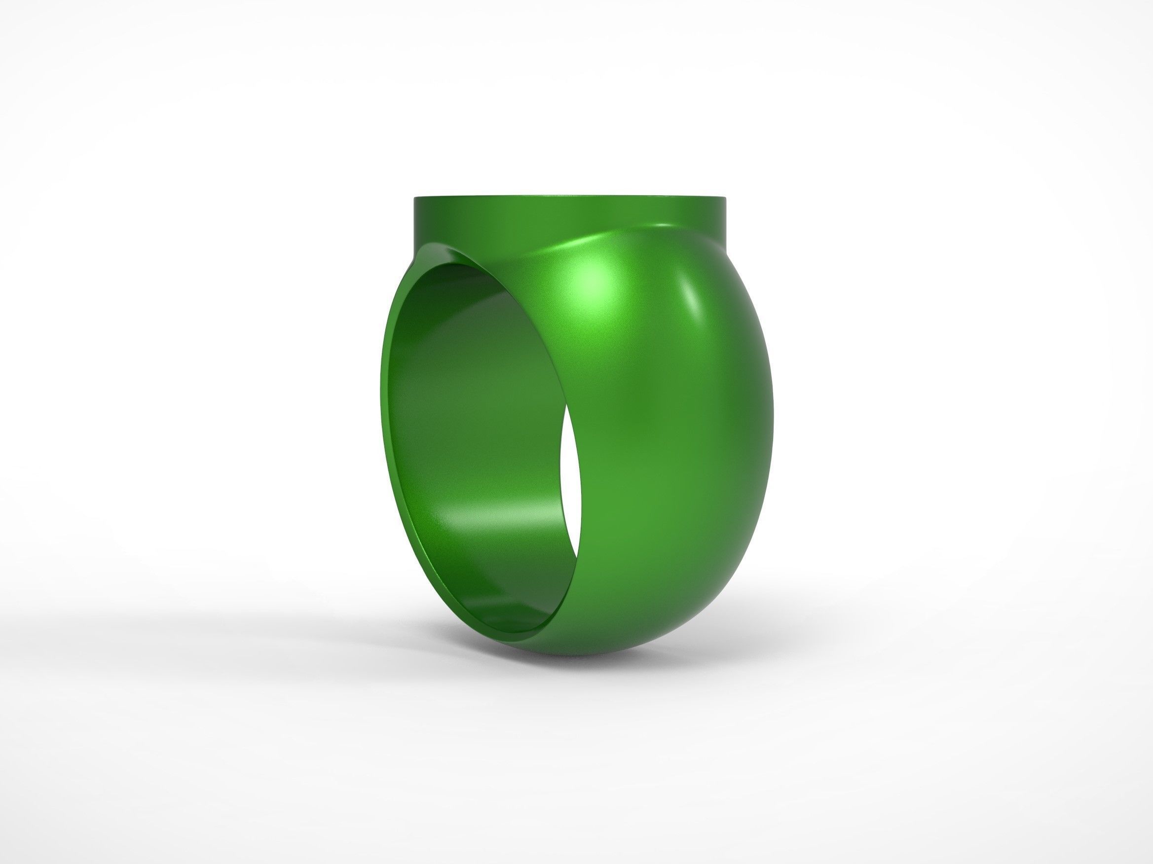 Green Lantern Ring 3D print model_4