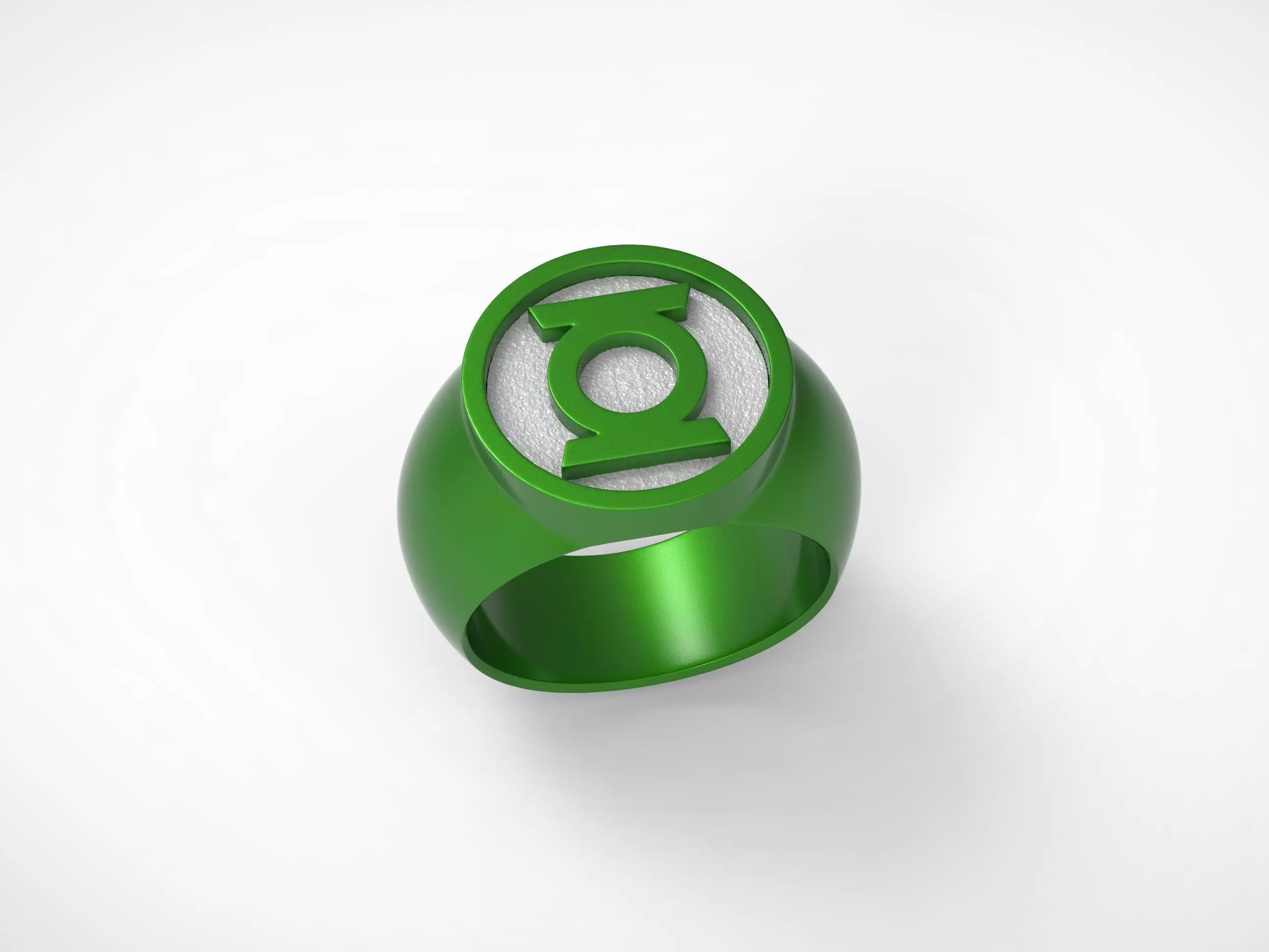Green Lantern Ring 3D print model_0