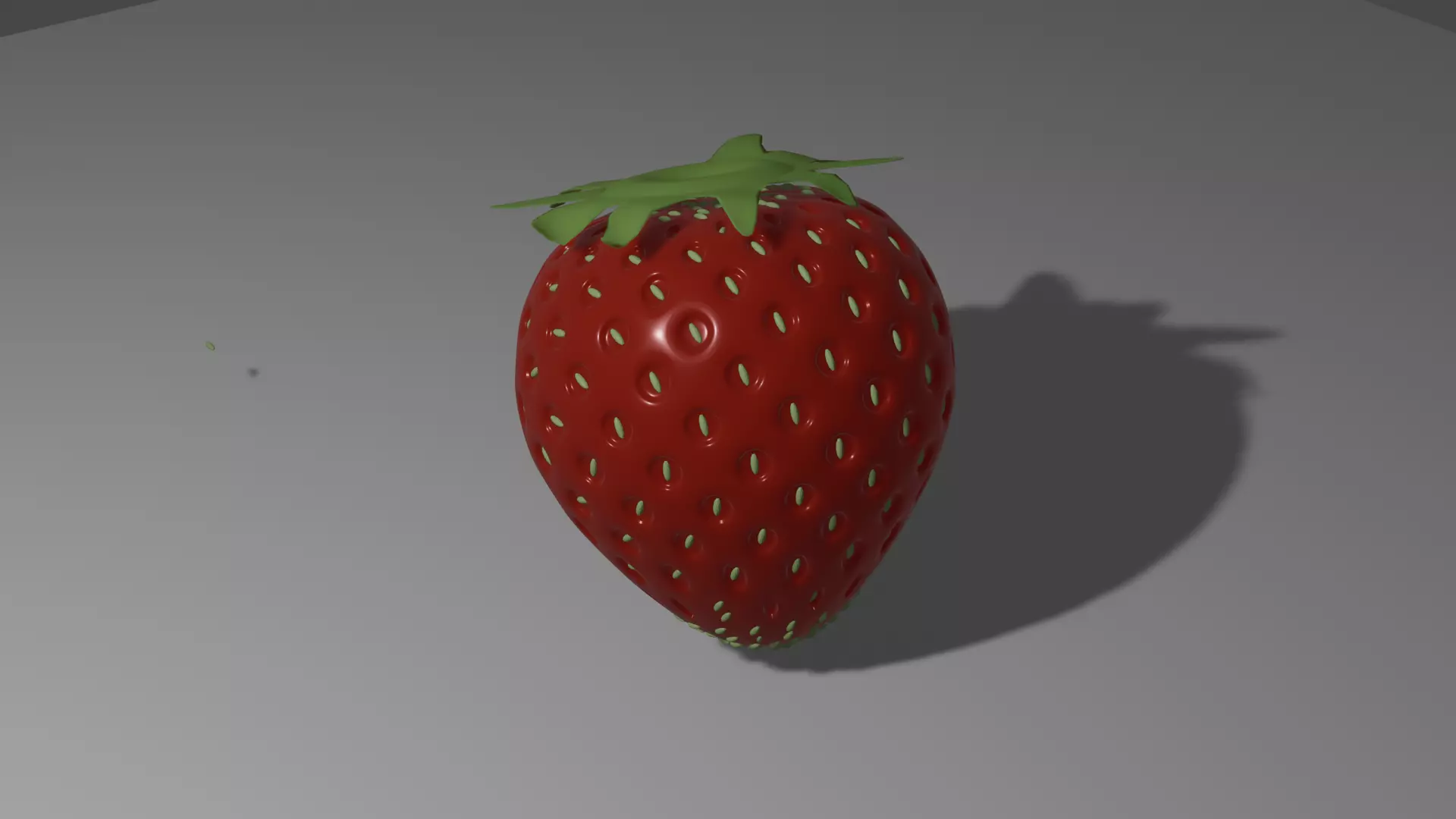strawberry fruit food Free low-poly 3D model