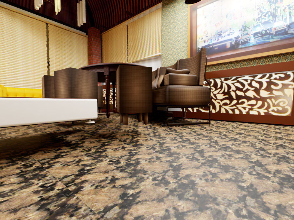 cafe bar 2020 3D model_6