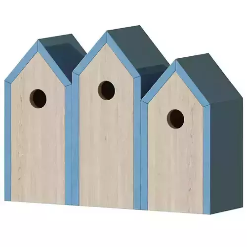 Modern Minimalist Birdhouse 2