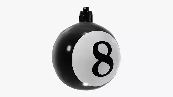 Christmas tree decoration toy 05 3D model