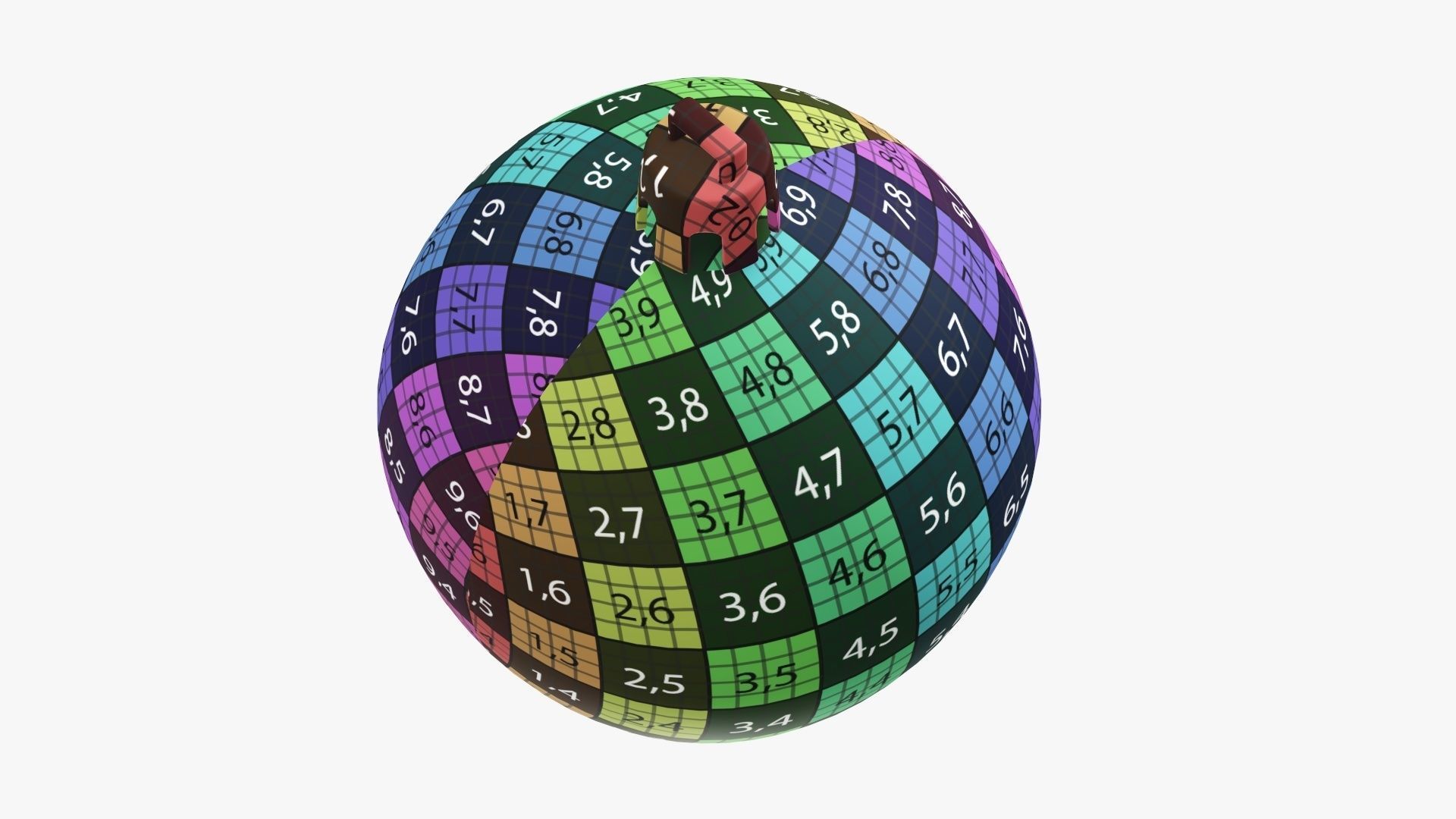 Christmas tree decoration toy 05 3D model_11