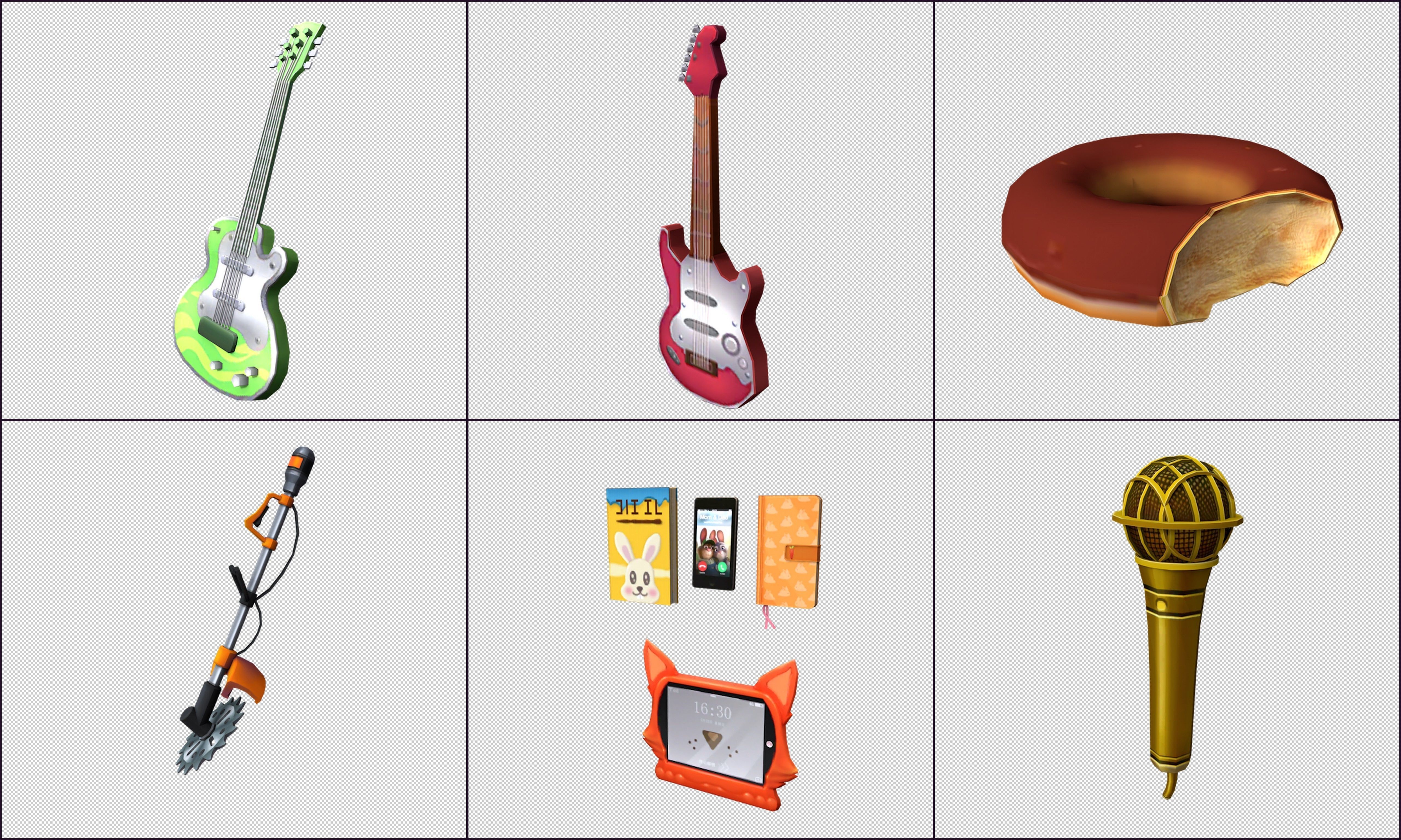 Cartoon - Objects Low-poly 3D model_2