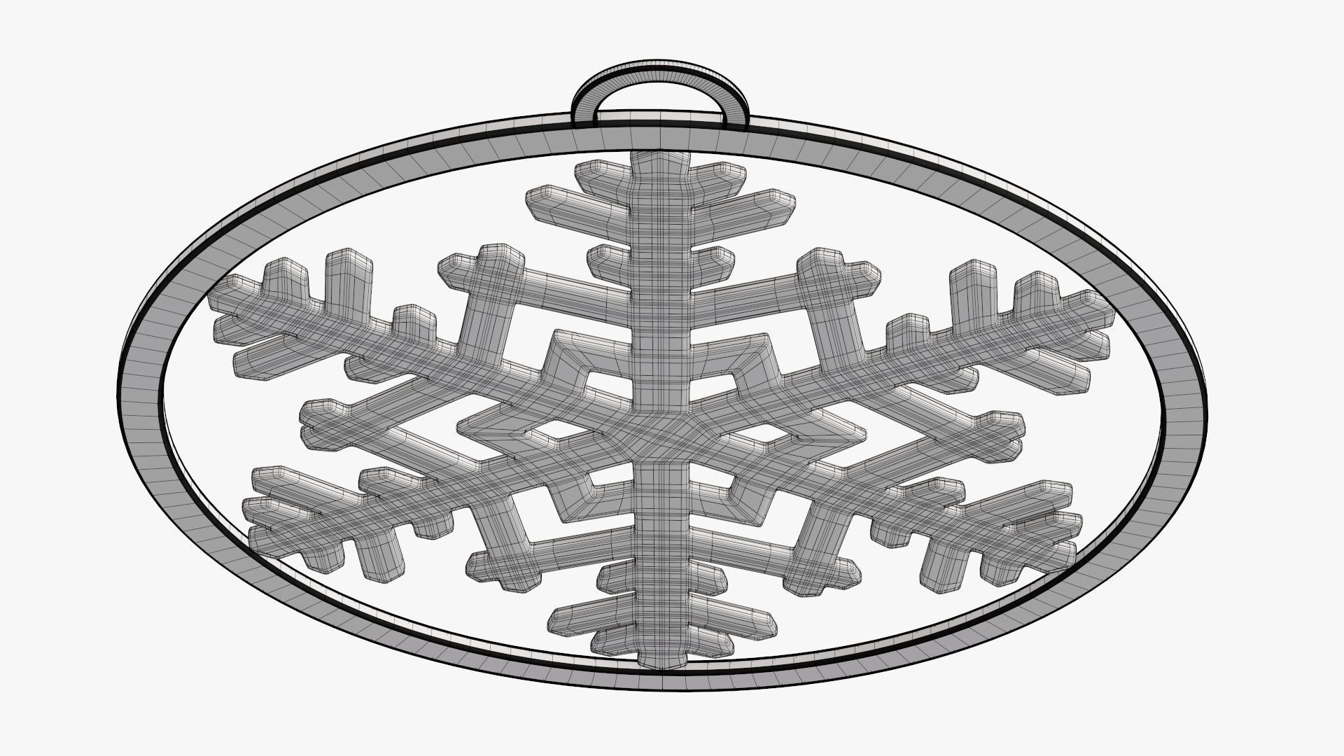 Christmas tree decoration toy 07 3D model_7