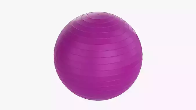 Fitness exercise ball