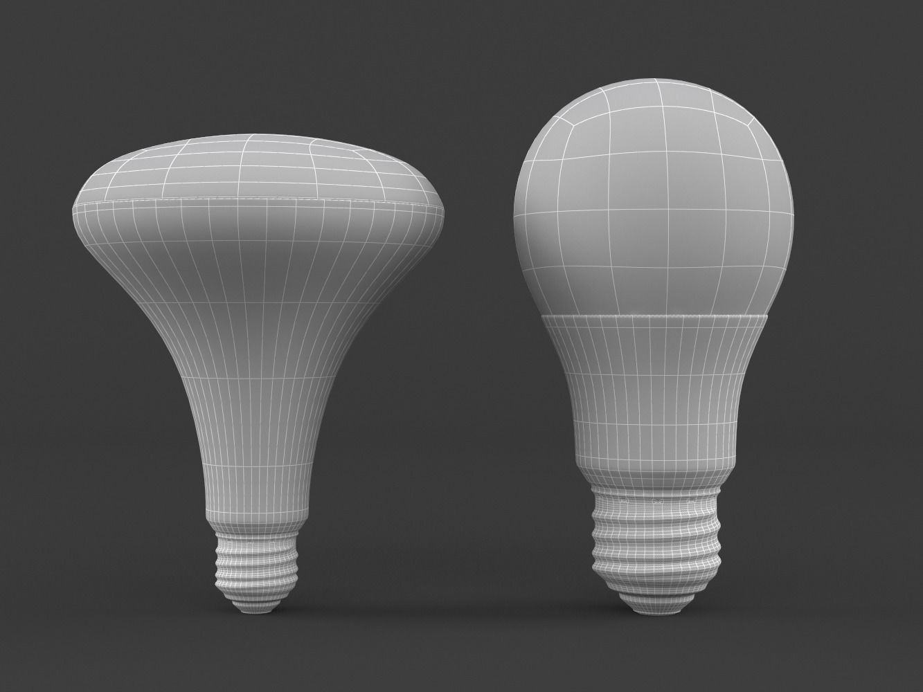 LED light bulbs 3D model_5