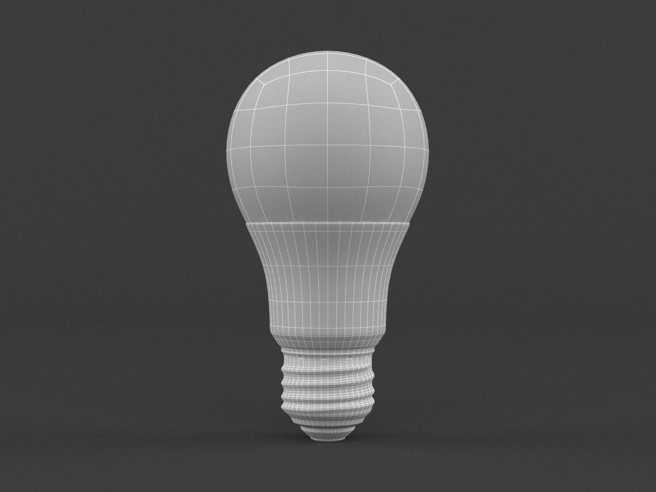 LED light bulbs 3D model_6