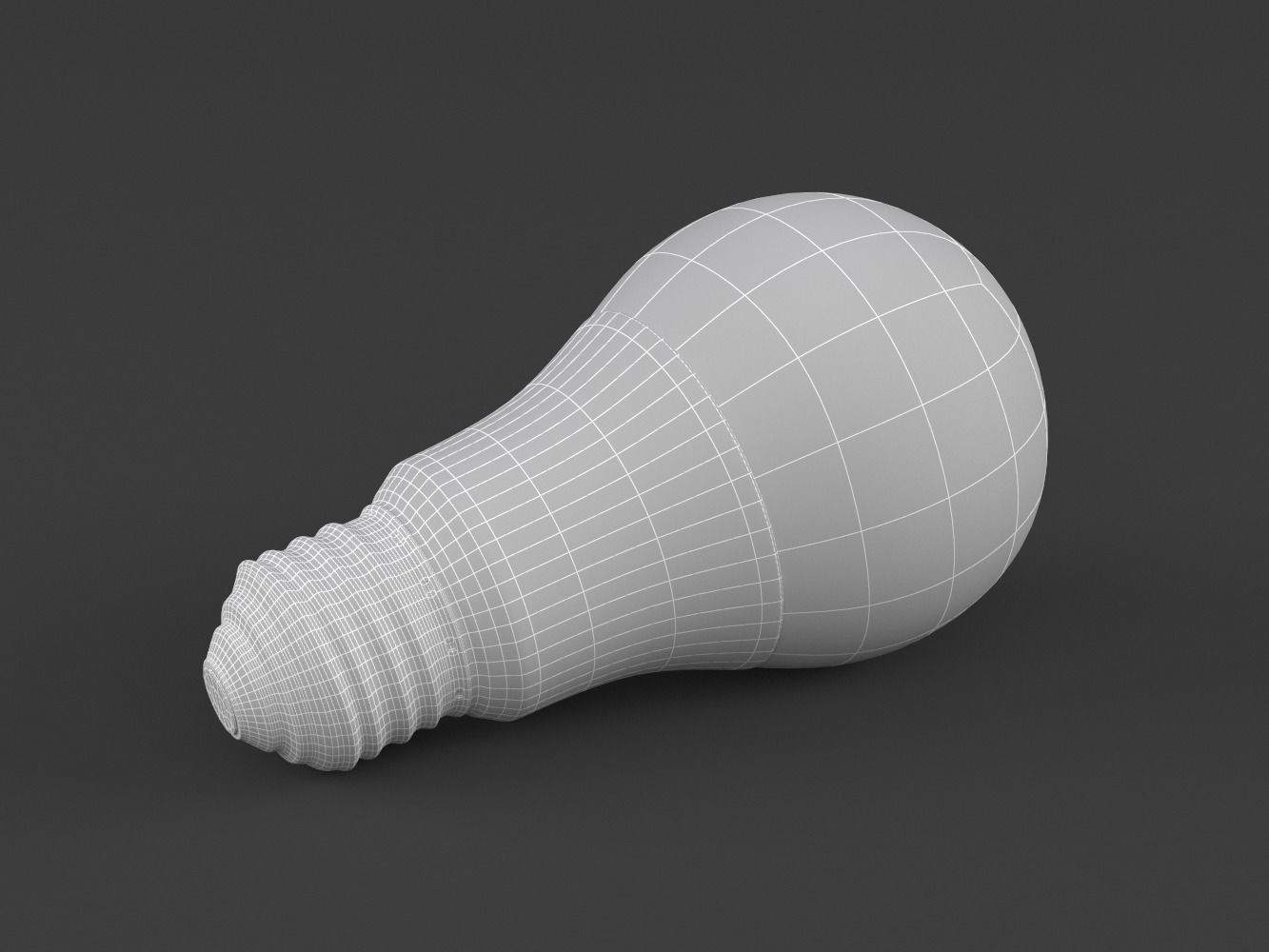 LED light bulbs 3D model_7