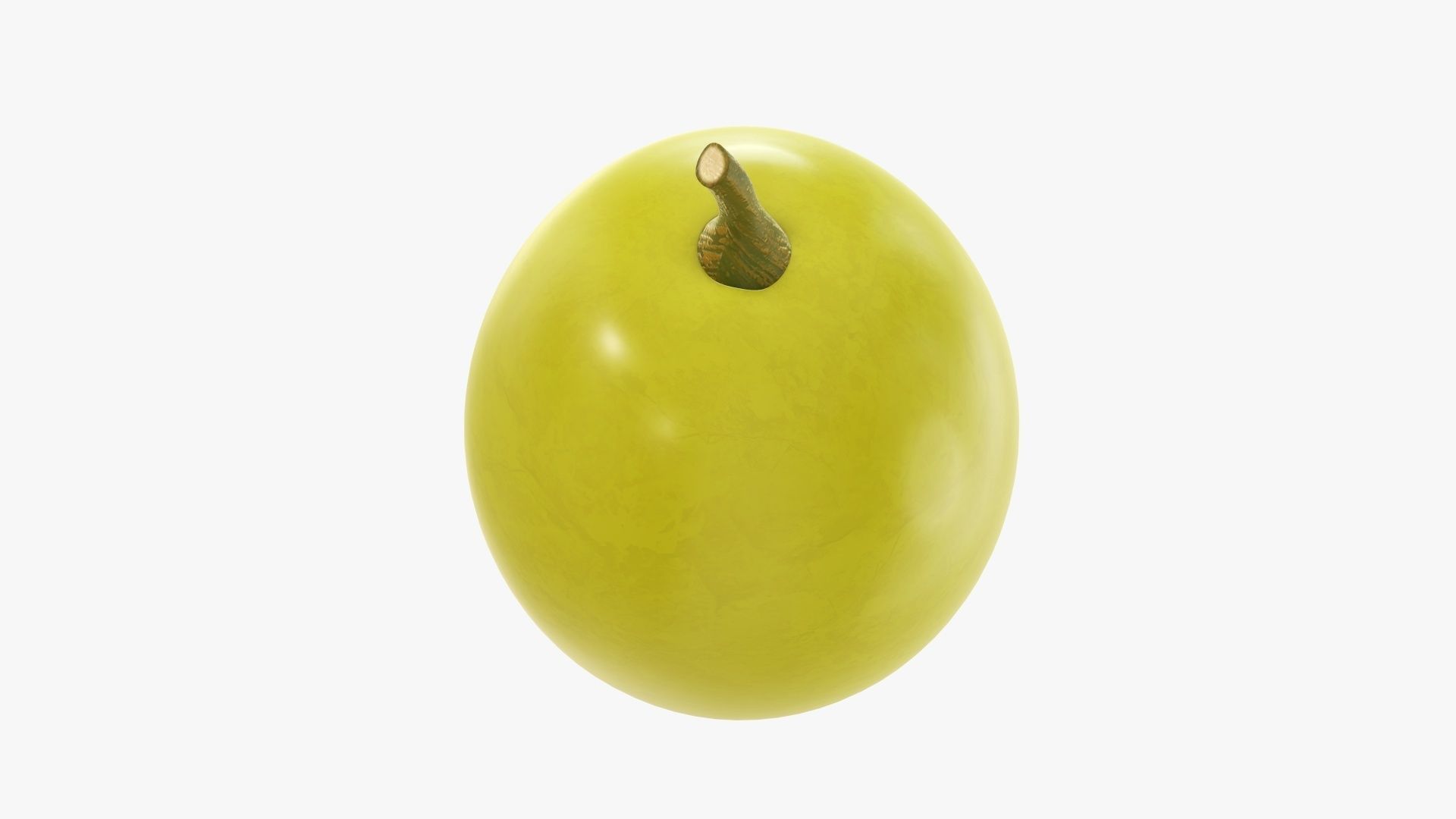 Grape berry 3D model_2