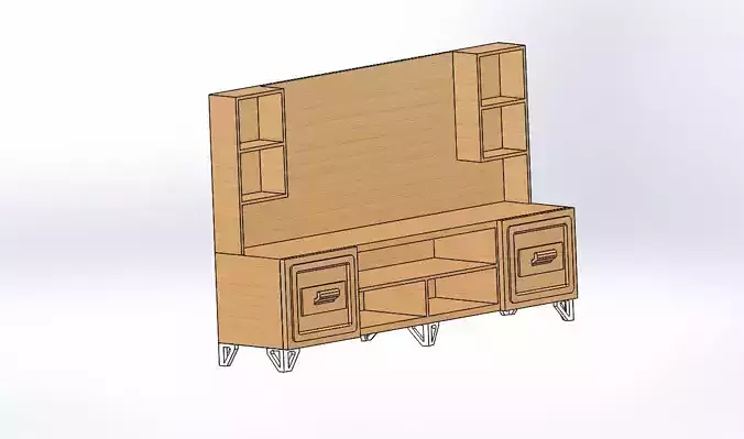 Television Table by Ugurcan Deveci