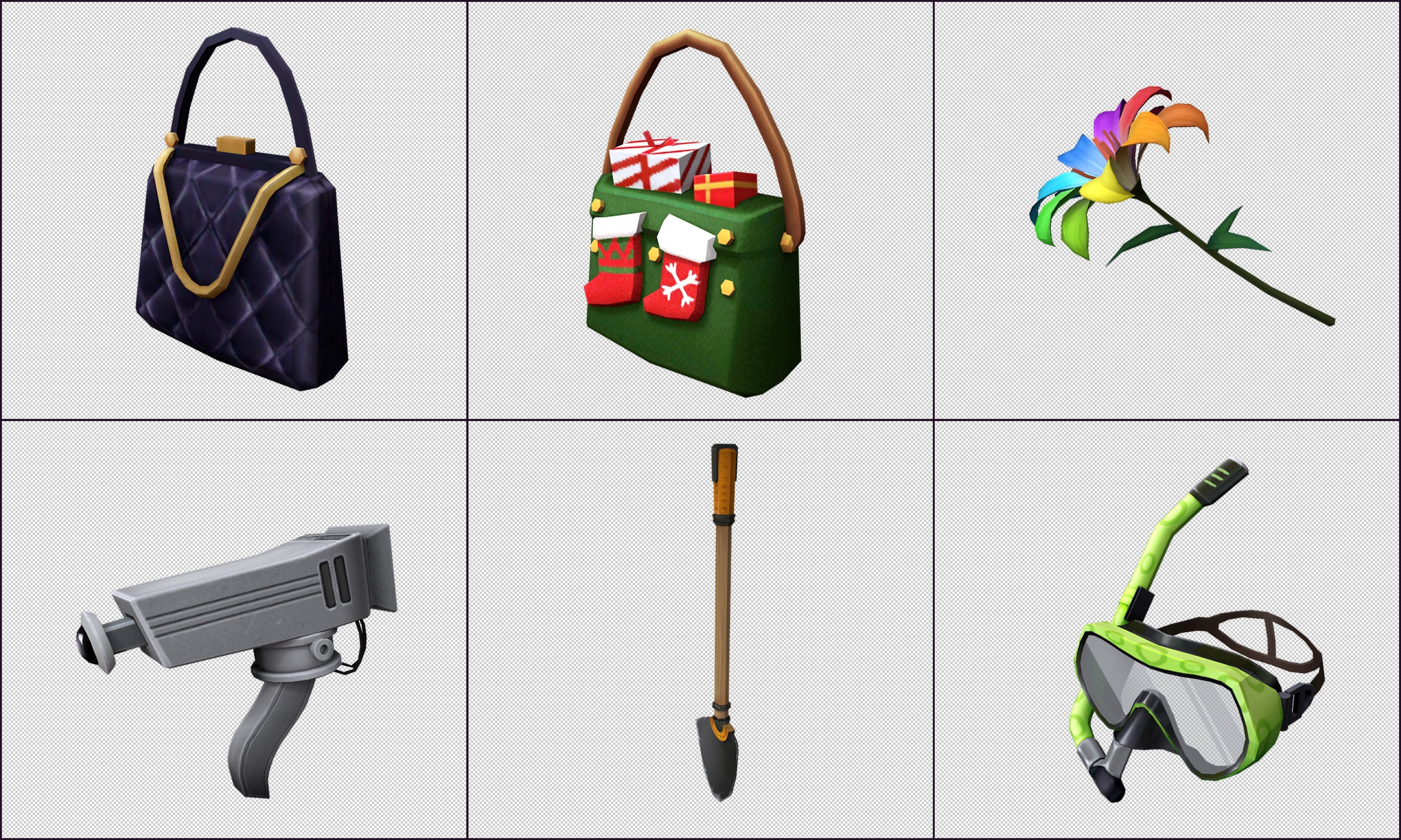 Cartoon Character object vehicle Low-poly 3D model_13