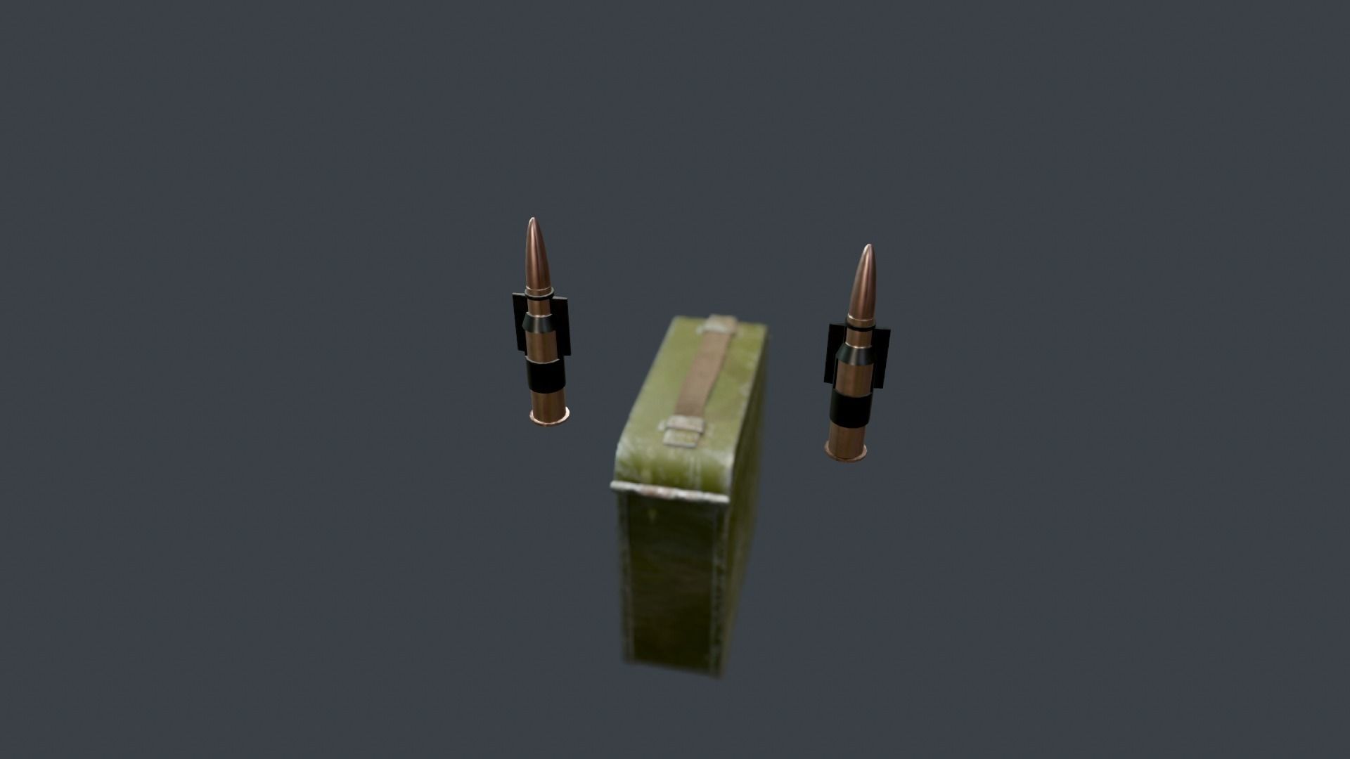 Game ready Soviet machine gun SG 43 Low-poly 3D model_13