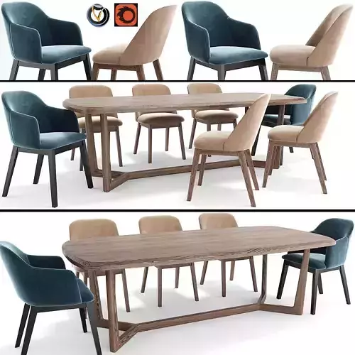 Concorde Dining Table Chair