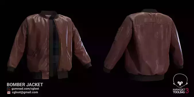 Bomber Jacket for Marvelous Designer