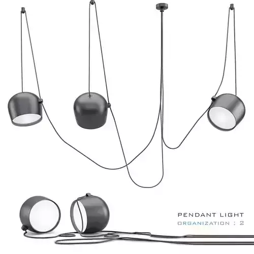 Pendant  light-02 3D model