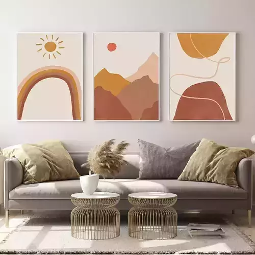 Wall art digital print art Abstract art wall decor download 3D print model