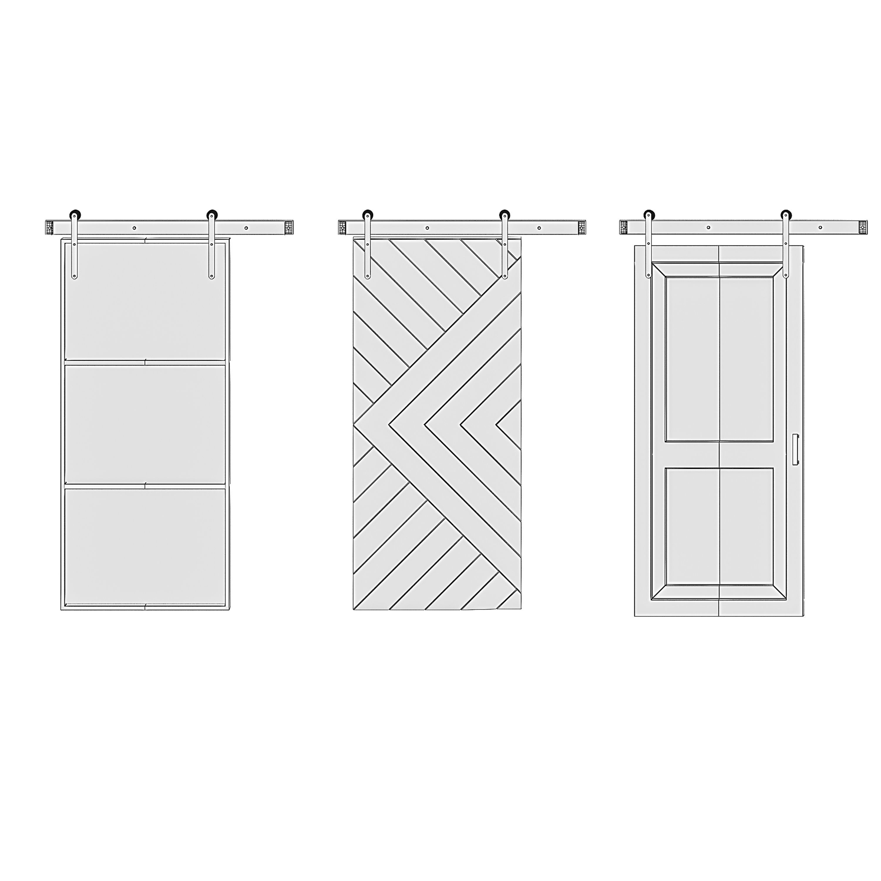 sliding door-02 3D model_3