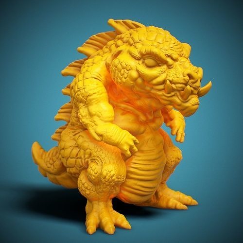 Chibi Monster - 01 Free 3D print model