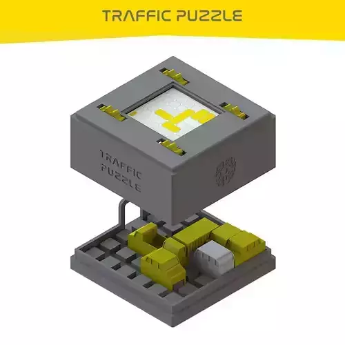 TRAFFIC PUZZLE 3D print model