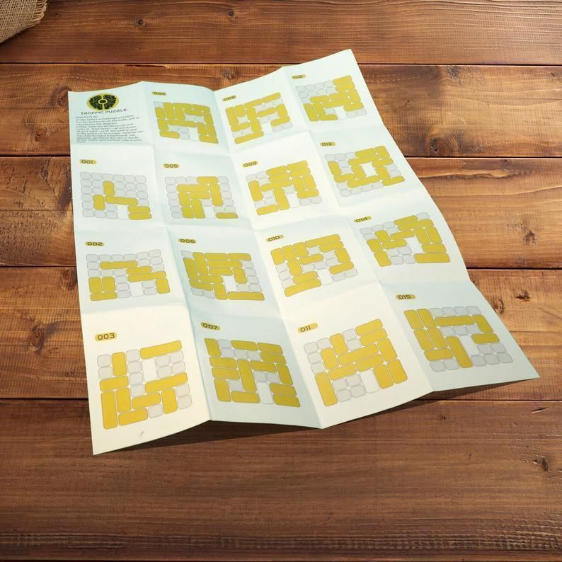 TRAFFIC PUZZLE 3D print model_4