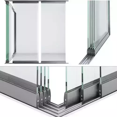 sliding door-05 3D model