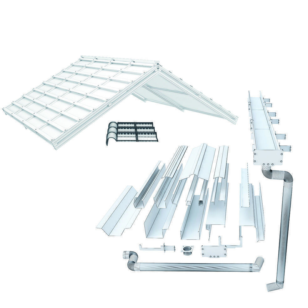 sloped roof-sandwich panel 3D model_3