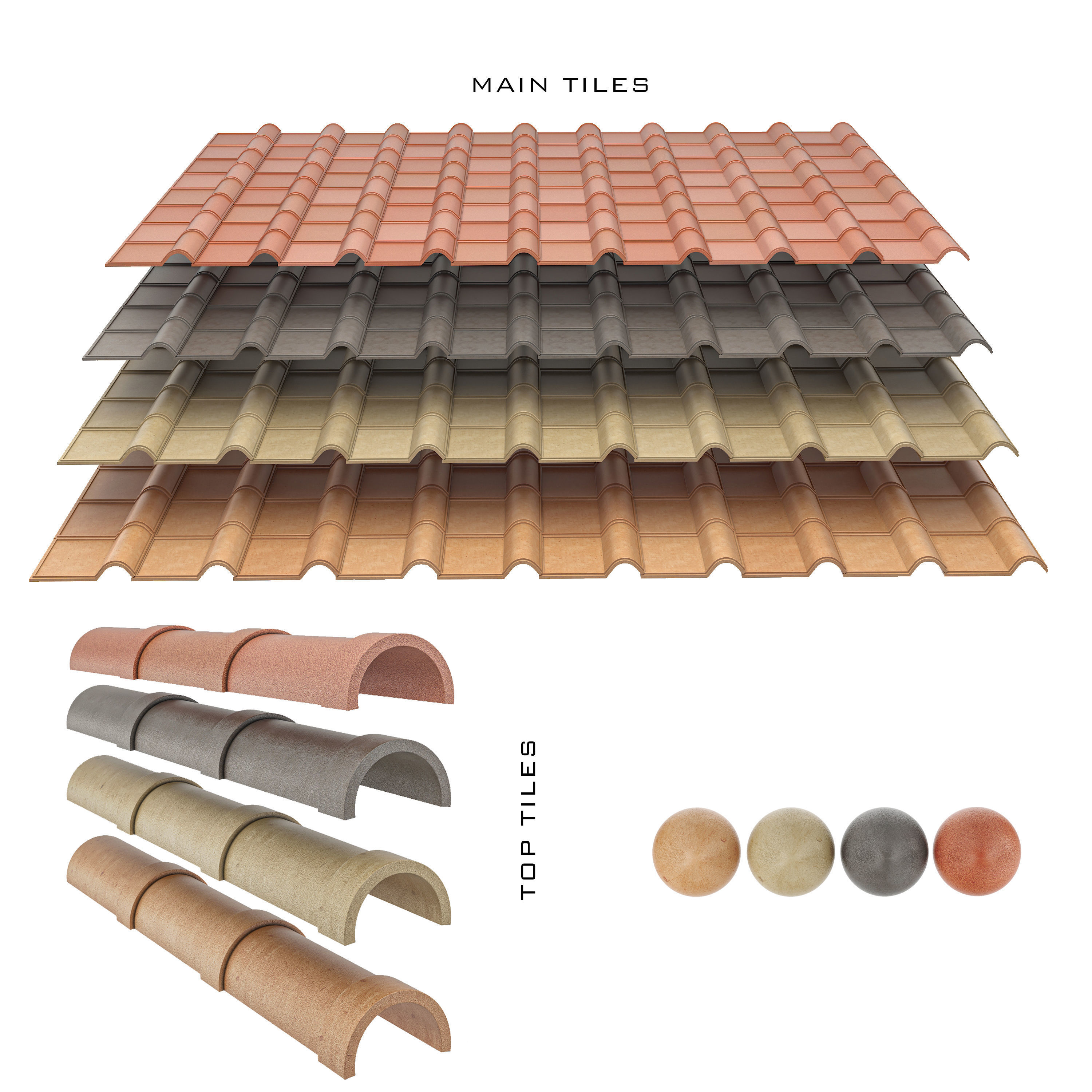 sloped roof-sandwich panel 3D model_1