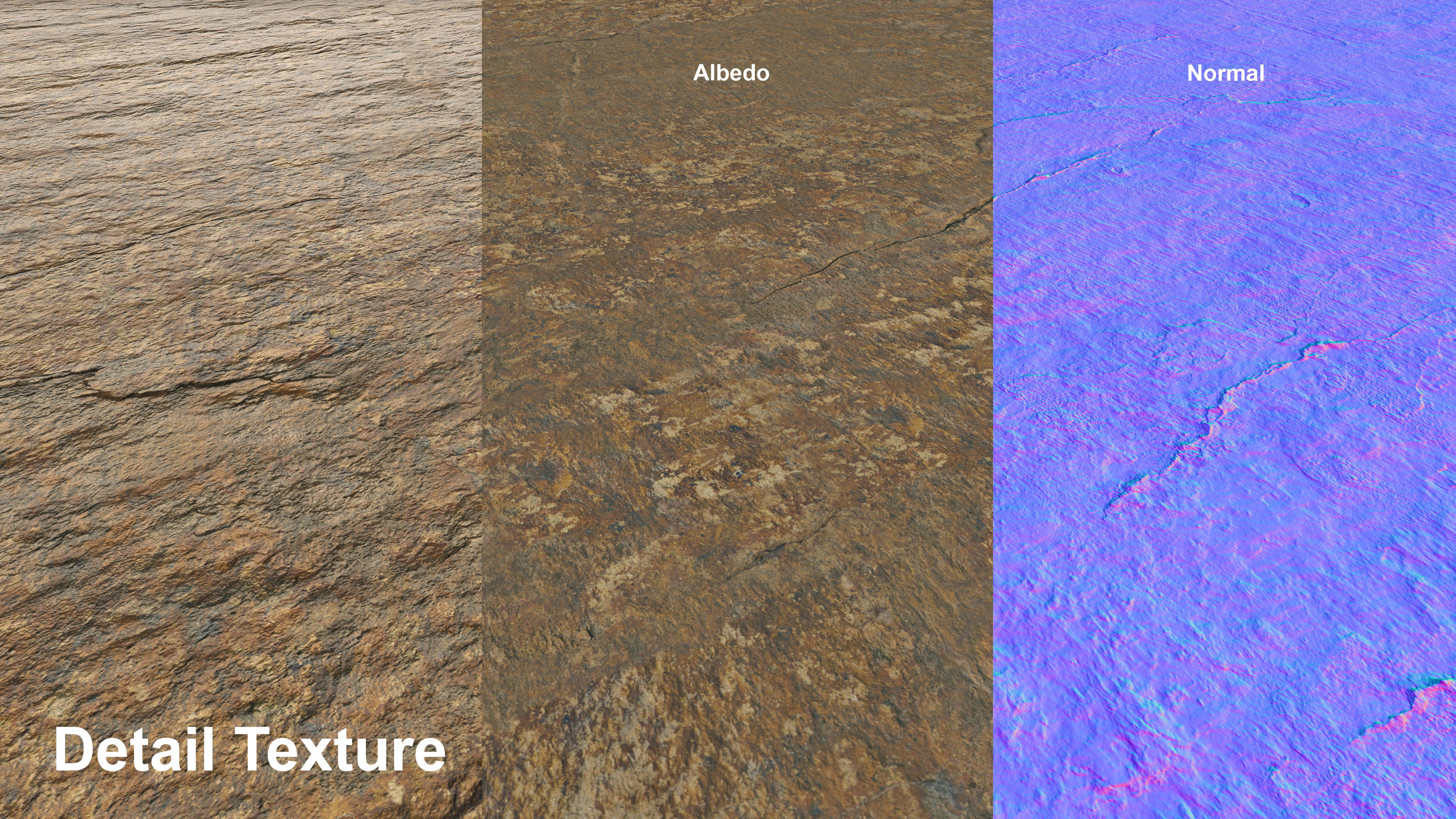 Cliff Large Scan 01 Low-poly 3D model_9