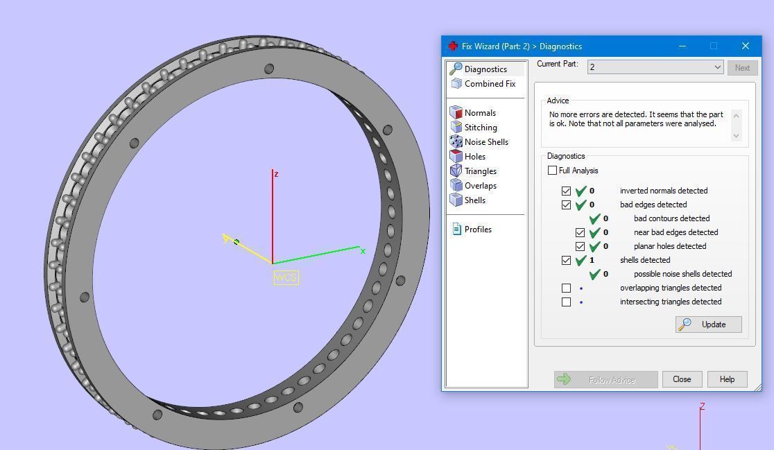 ring seven elephants N - 209 3D print model_12