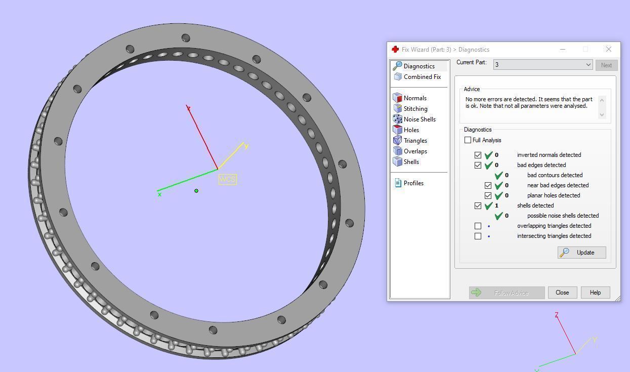 ring seven elephants N - 209 3D print model_13