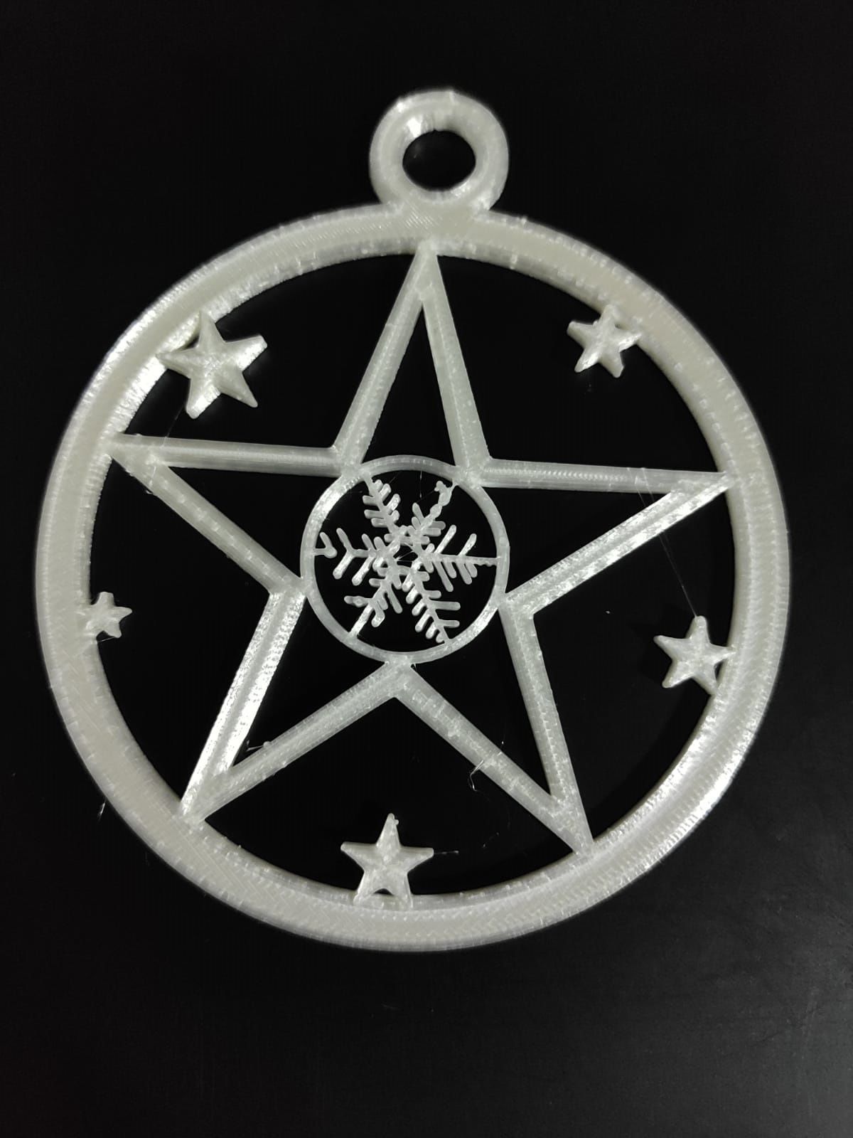 Christmas candle globe decoration 3D print model_2