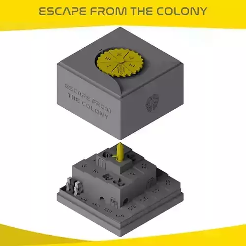 ESCAPE FROM THE COLONY 3D print model