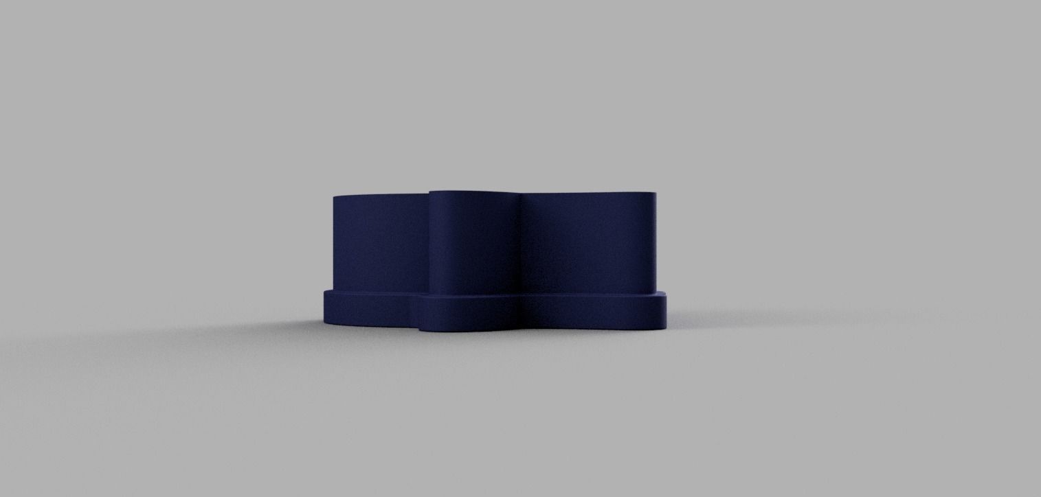 GHOST EMOJI COOKIE CUTTER 3D print model_2